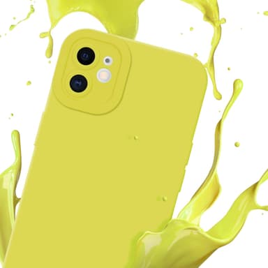 iPhone 12 Cover Etui Case (Gul)