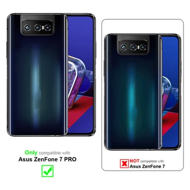 Asus ZenFone 7 PRO Cover Etui Case (Rød)