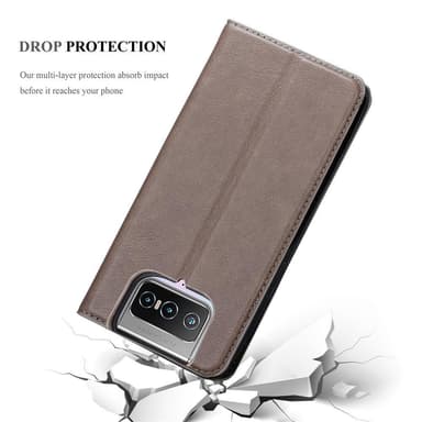 Asus ZenFone 7 PRO Cover Etui Case (Brun)