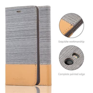 HTC OCEAN / U11 Pungetui Cover Case (Grå)