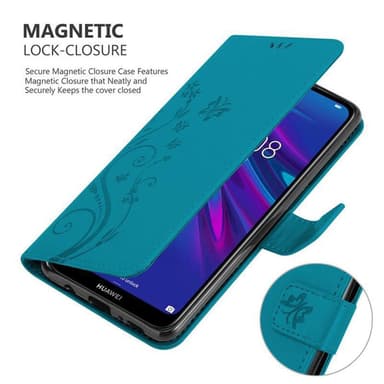 Huawei Y6 2019 Pungetui Cover Case (Blå)