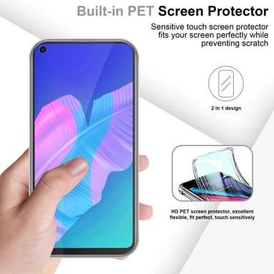 Cover Huawei P40 LITE E Etui Case (Gennemsigtig)