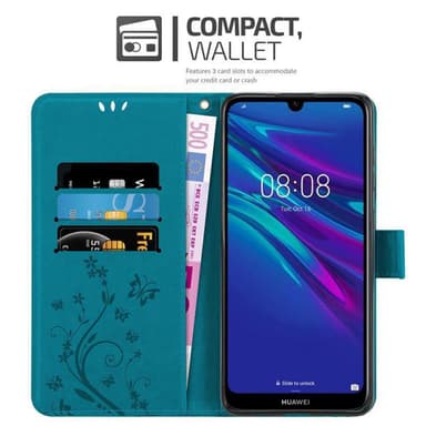 Huawei Y6 2019 Pungetui Cover Case (Blå)