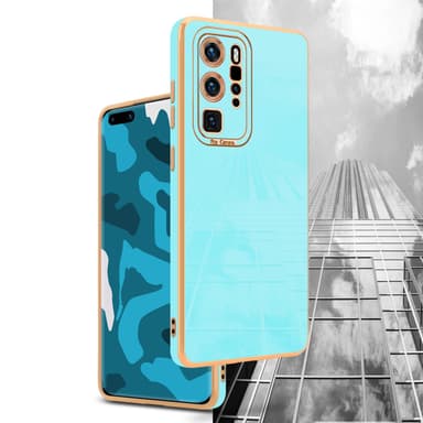 Cover Huawei P40 PRO / P40 PRO+ Etui Case (Turkis)