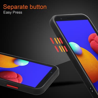Samsung Galaxy A01 CORE Etui Case Cover (Gennemsigtig)