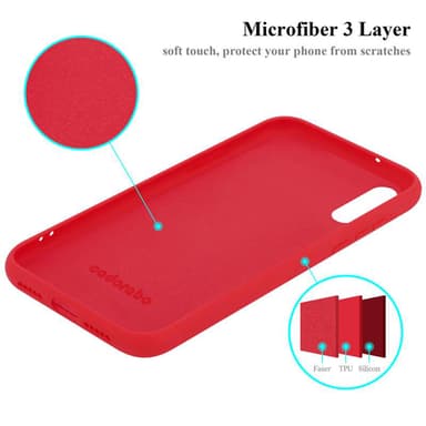Huawei P20 Cover Etui Case (Rød)