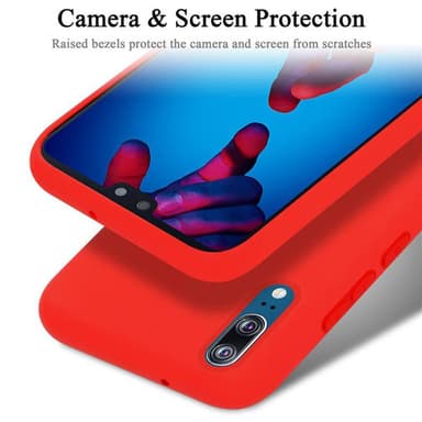 Huawei P20 Cover Etui Case (Rød)