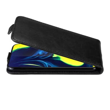 Samsung Galaxy A80 / A90 4G Pungetui Flip Cover (Sort)