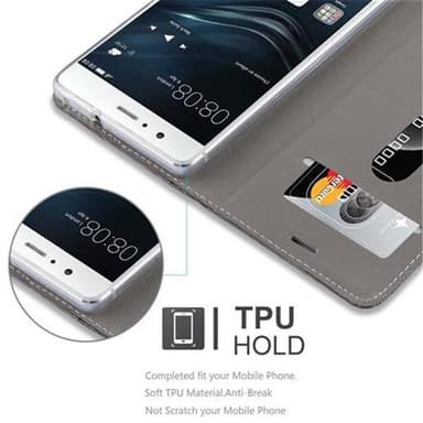 Huawei P9 LITE 2016 / G9 LITE Pungetui Cover Case (Grå)