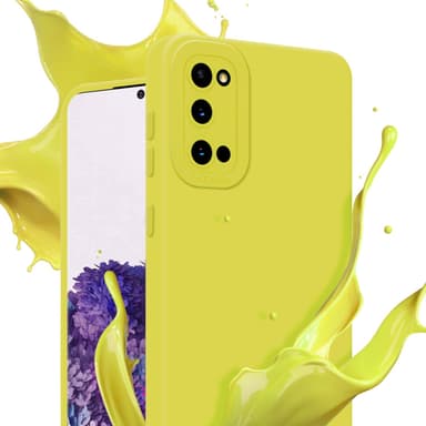 Samsung Galaxy S20 Cover Etui Case (Gul)