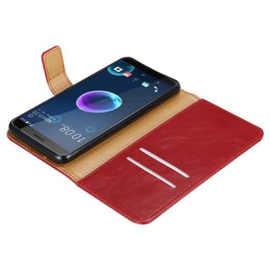 Cover HTC Desire 12 Etui Case (Rød)