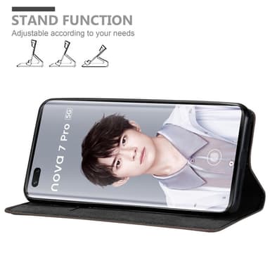 Huawei NOVA 7 PRO 5G Cover Etui Case (Brun)