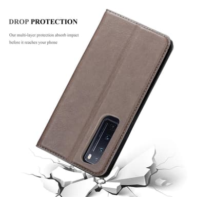 Huawei NOVA 7 PRO 5G Cover Etui Case (Brun)