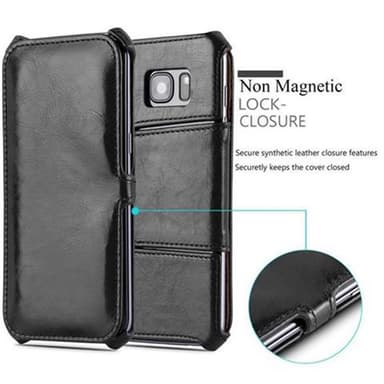 Samsung Galaxy S7 EDGE Pungetui Cover Case (Sort)
