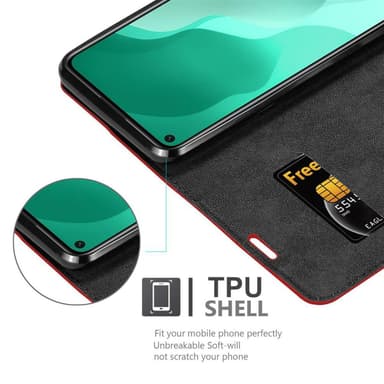 Huawei NOVA 7 SE Cover Etui Case (Rød)