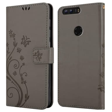 Honor 8 / 8 PREMIUM Pungetui Cover Case (Grå)