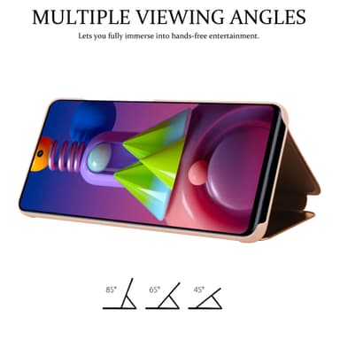 Samsung Galaxy M51 Pungetui Cover Case (Lyserød)