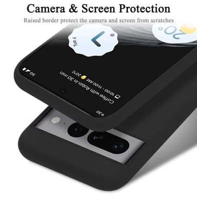 Google PIXEL 7 PRO Cover Etui Case (Sort)