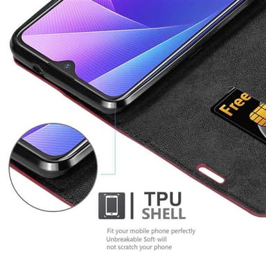 Vivo V11i Cover Etui Case (Rød)