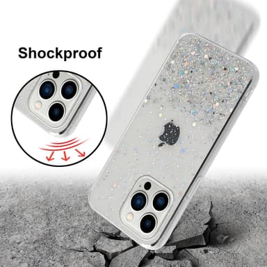 iPhone 13 PRO Cover Etui Case (Gennemsigtig)