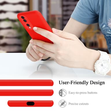 Honor 70 Cover Etui Case (Rød)