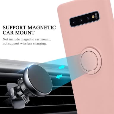 Samsung Galaxy S10 PLUS Cover Etui Case (Lyserød)