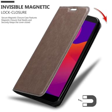 Honor 9S / Huawei Y5P Cover Etui Case (Brun)