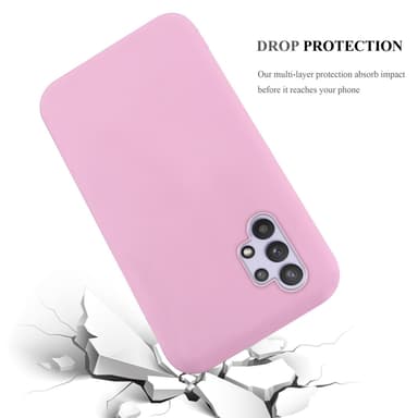 Cover Samsung Galaxy A32 5G Etui Case (Lyserød)
