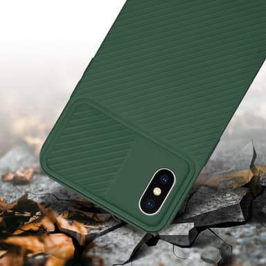 iPhone XS MAX Cover Etui Case (Grøn)