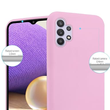 Cover Samsung Galaxy A32 5G Etui Case (Lyserød)