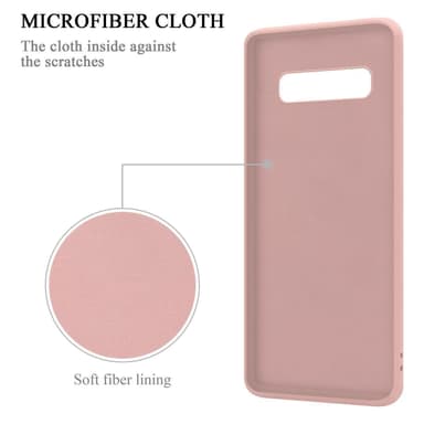 Samsung Galaxy S10 PLUS Cover Etui Case (Lyserød)