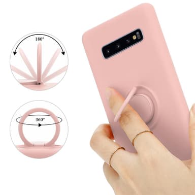 Samsung Galaxy S10 PLUS Cover Etui Case (Lyserød)
