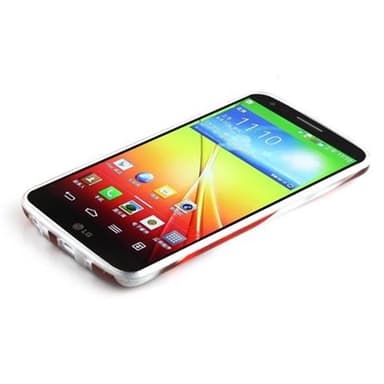 LG G2 Etui Case Cover (Rød)