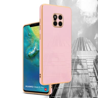 Huawei MATE 20 PRO Cover Etui Case (Lyserød)