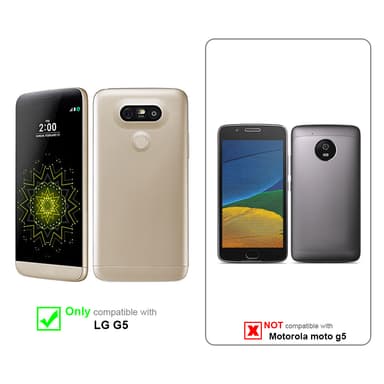 LG G5 Etui Case Cover (Sort)