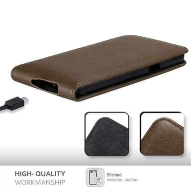 Samsung Galaxy A5 2015 Pungetui Flip Cover (Brun)