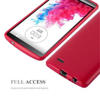 LG G3 Etui Case Cover (Rød)