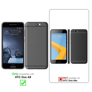 HTC ONE A9 Etui Case Cover (Lyserød)