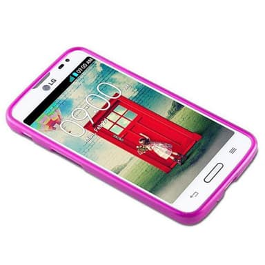 LG L70 (1. SIM) Cover Etui Case (Lyserød)