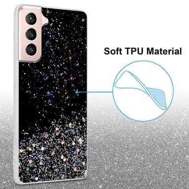 Samsung Galaxy S21 5G Cover Etui Case (Sort)