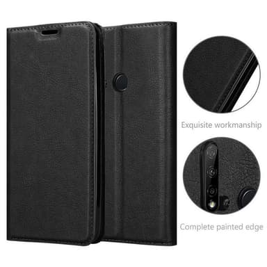 Huawei NOVA 5i / P20 LITE 2019 Cover Etui Case (Sort)