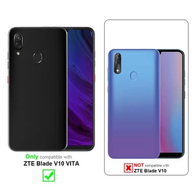 ZTE Blade V10 VITA Cover Etui Case (Rød)