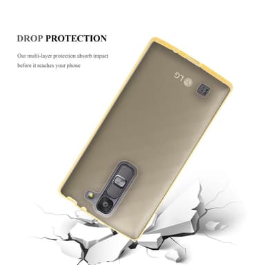 LG G4C / G4 MINI / MAGNA Cover TPU Etui (Gul)
