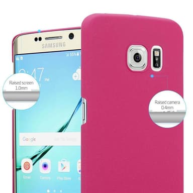Samsung Galaxy S6 EDGE Cover Etui Case (Lyserød)