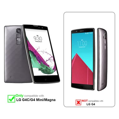 LG G4C / G4 MINI / MAGNA Cover TPU Etui (Gul)