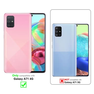 Cover Samsung Galaxy A71 4G Etui Case (Rød)