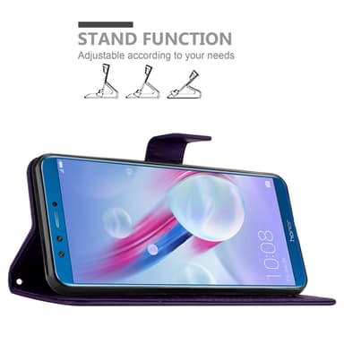 Honor 9X LITE Pungetui Cover Case (Lilla)