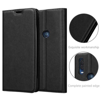 Motorola ONE VISION Cover Etui Case (Sort)
