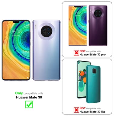 Huawei MATE 30 Pungetui Cover Case (Grå)