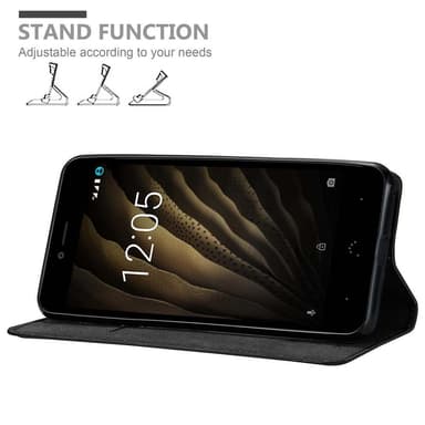 BQ Aquaris U / U LITE Cover Etui Case (Sort)